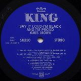 James Brown – Say It Loud I’m Black And I’m Proud – King LP