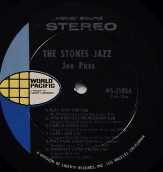 JoePass-TheStonesJazz-WorldPacificLPLABELA01