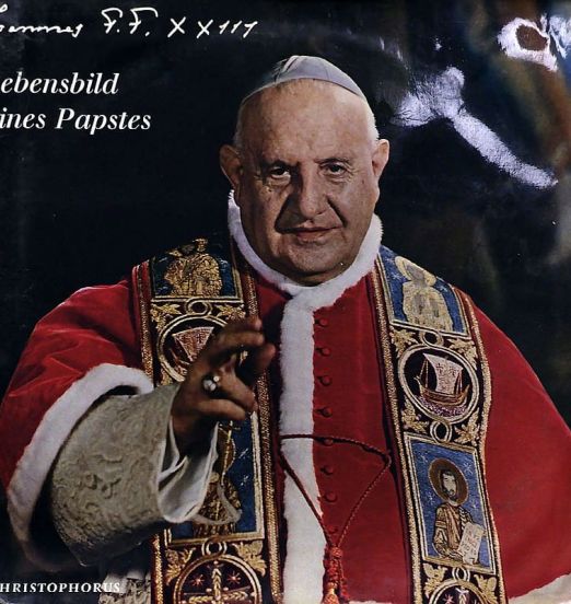 Johannes XXIII - Lebenslied Eines Papstes - Christophorus GER LP