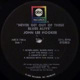 John Lee Hooker – Never Get Out Of These Blues Alive – Abc LP