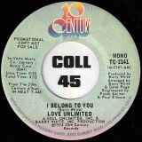 Love Unlimited – I Belong To You STEREO b/w MONO Version – 20th Century DJ 7″