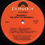 Mandrill – The Best Of Mandrill – Polydor LP