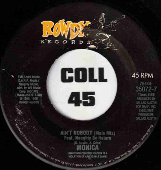 Monica-Ain'tNobody-Rowdy45LABELB01