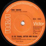 Nina Simone – Save Me b/w To Be Young, Gifted And Black – RCA UK 7″