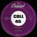 Portrait – All That Matters b/w All Natural Girl – Capitol 7″