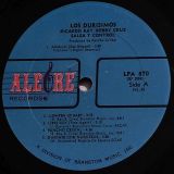 Ricardo Ray & Bobby Cruz – Los Durisimos – The Strong Ones – Alegre LP