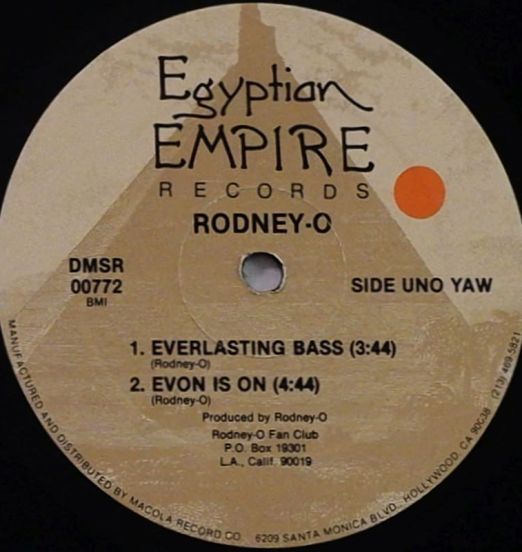 RodneyO-EverlastingBass-EgyptianEmpire12LABELA01