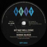 Ronnie McNeir – My Day Will Come b/w The Girl’s Alright With Me – Kent Select UK 7″
