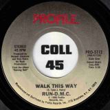 *STORE-STOCK* Run DMC – Walk This Way b/w King Of Rock – Profile 7″