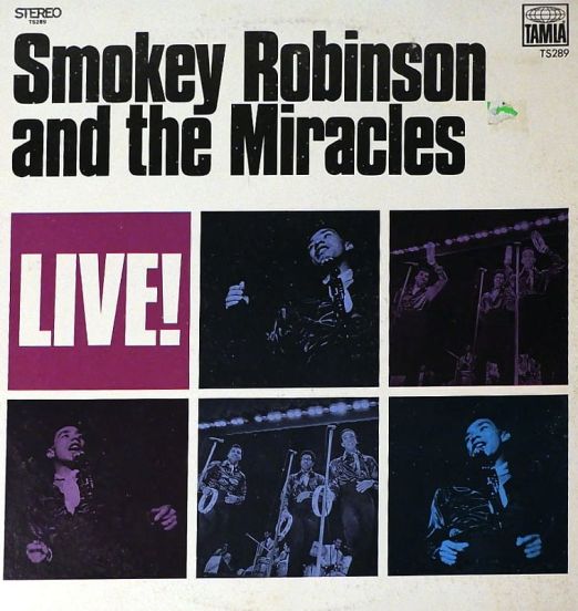 Smokey Robinson And The Miracles - Live! - Tamla LP