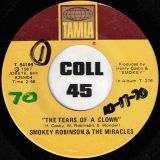 Smokey Robinson & The Miracles – The Tears Of A Clown b/w Promise Me – Tamla 7″