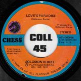 Solomon Burke – I’m Going Back To My Roots b/w Love’s Paradise – Chess 7″