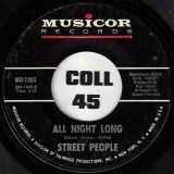 Street People – Jennifer Tomkins b/w All Night Long – Musicor 7″