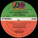 Tasha Thomas – Hot Buttered Boogie b/w Midnight Rendezvous – Atlantic 12″