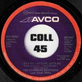 The Chambers Brothers – Let’s Go, Let’s Go, Let’s Go STEREO b/w MONO Version – AVCO 7″