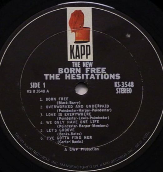 TheHesitations-TheNewBornFree-KappLPLABELA01