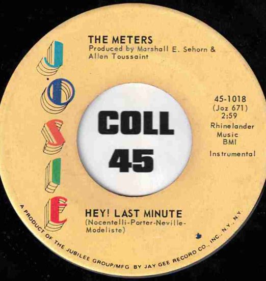 TheMeters-Hey!LastMinute-Josie45LABELB01