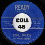 The New Wanderers – This Man In Love b/w Adam – And Eve – Ready 7″