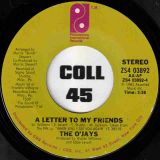 The O’Jays – I Can’t Stand The Pain b/w A Letter To My Friends – PIR 7″