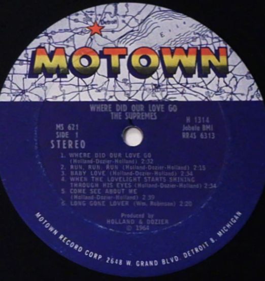 TheSupremes-WhereDidOurLoveGo-MotownLABELA01