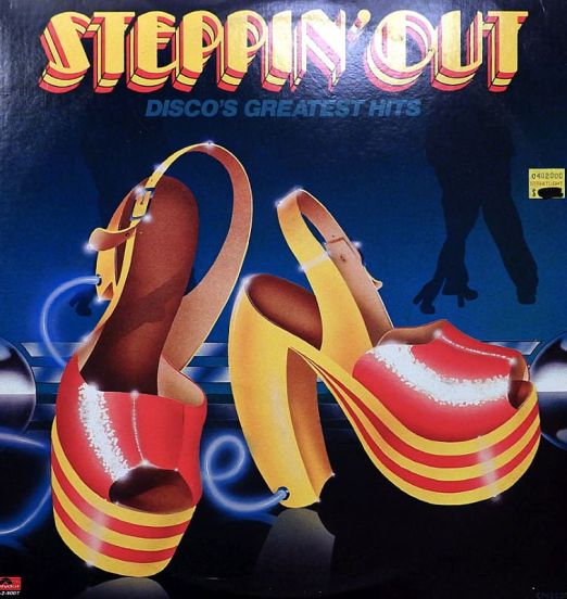 VA - Steppin' Out - Disco's Greatest Hits - Polydor LP