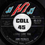 Ann Peebles – Part Time Love b/w I Still Love You – Hi 7″