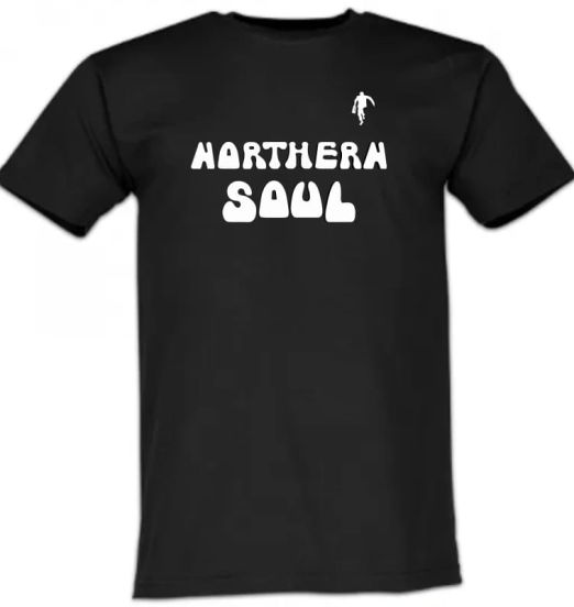 *JUST IN!* Northern Soul 70s Black/White Shirt (2 Colours) - Record Shack Soulwear AT T-Shirt