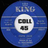 Princess Buster And Her Jamaicans – Ten Commandments (From Woman To Man) b/w Byron Lee And The Dragonaires – Papa Jack – King 7″