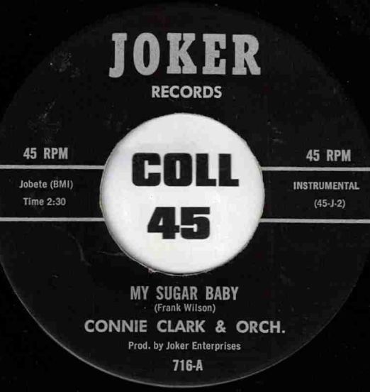 ConnieClark&Orch.-MySugarBabyInstrumentalVersion-Joker45LABELB01
