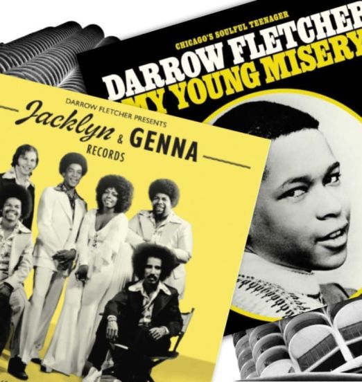 *SPECIAL PACK!* SPECIAL DARROW FLETCHER LP PACK 260425! Both '..Presents Jacklyn & Genna Records' & 'My Young Misery' Vinyl Albums – 2x Kent UK LP