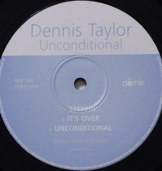 DennisTaylor-Unconditional-DomeUK2LPLABELA01