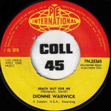 Dionne Warwick – Reach Out For Me b/w How Many Days Of Sadness – Pye International UK 7″