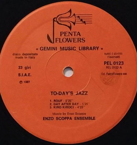 EnzoScoppaEnsemble-To-Day'sJazz-PentaFlowersITLPCOVERFRONT