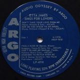 Etta James – Sings For Lovers – Argo LP