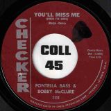 Fontella Bass & Bobby McClure – Don’t Jump b/w You’ll Miss Me – Checker 7″