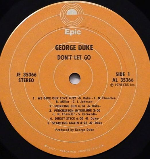 GeorgeDuke-DontLetGo-EpicLPLABELA01