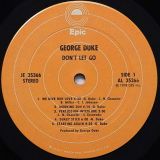 George Duke – Don’t Let Go – Epic LP