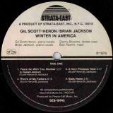 Gil Scott-Heron & Brian Jackson – Winter In America – Strata-East LP