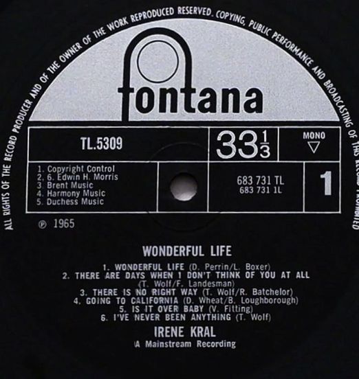 IreneKral-WonderfulLifeLPLABELA01