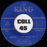 James Brown & The Famous Flames – America Is My Home Pt. 1 b/w Pt. 2 – King 7″