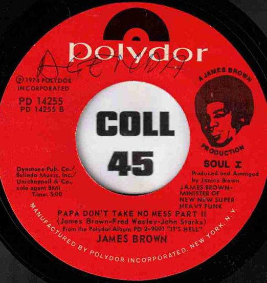 JamesBrown-PapaDontTakeNoMessLABELB