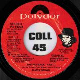 James Brown – The Payback Part I b/w Part II – Polydor 7″