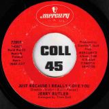 Jerry Butler – Only The Strong Survive b/w Just Because I Really Love You – Mercury 7″