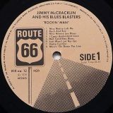 Jimmy McCracklin And His Blues Blasters – Rockin’ Man – Route 66 SE LP