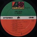 Jimmy Webb – El Mirage – Atlantic LP