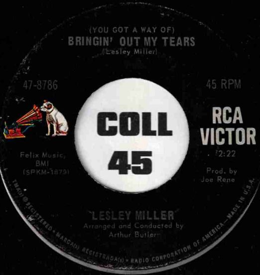 Lesley Miller - He Wore The Green Beret b/w (You Got A Way Of) Bringin' Out My Tears - RCA 7"