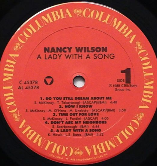NancyWilson-ALadyWithASongLPLABELA01