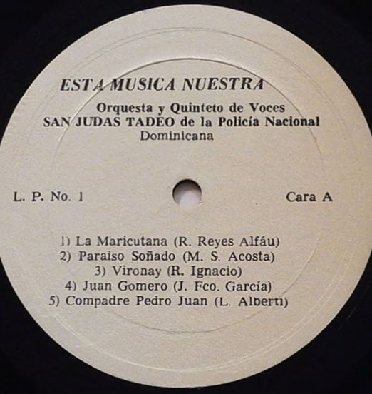 OrquestaYQuintetoDeVocesSanJudasTadeo-EstaMusicaNuestra-NotOnLabelLPDOLABELA01