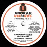 *JUST OUT!* Phil Hooton ft. Pete Simpson – Garden Of Eden (Vocal Mix) b/w Vocal Trombone Mix – Anorax UK 7″