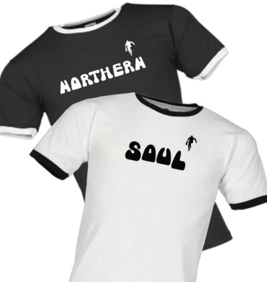 RecordShackSoulwearTShirtDOUBLEPACKBlackNSWhiteSSCUFFSPIC